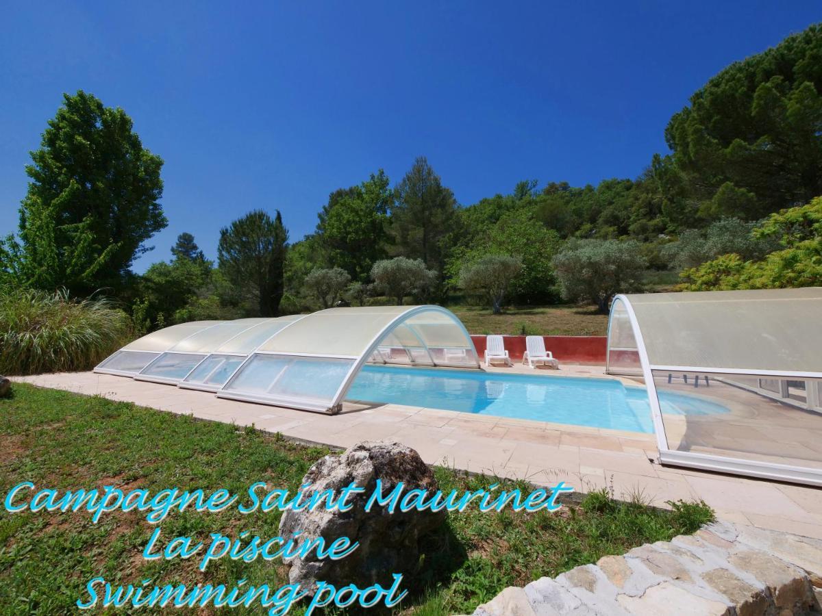 Campagne Saint Maurinet Vila Montmeyan Exterior foto