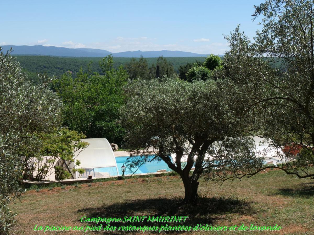 Campagne Saint Maurinet Vila Montmeyan Exterior foto